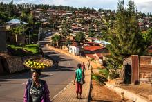 卢旺达，基加利。皮特-穆勒 