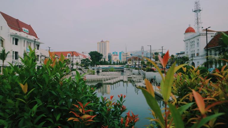 印尼城市自然风光照片