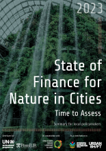 城市自然环境融资状况报告封面